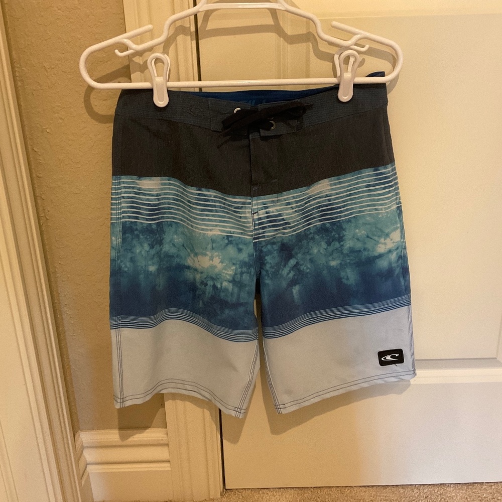 O’Neill Boys Swim Board Shorts Size 12
